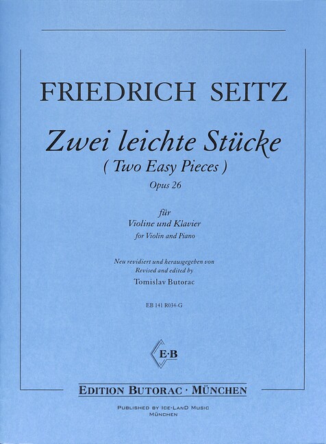 2 leichte Stücke op.26