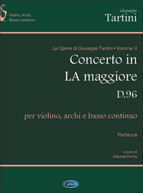 Konzert A-Dur D96 für Violine,
