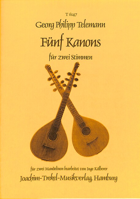 5 Kanons für 2 Mandolinen
