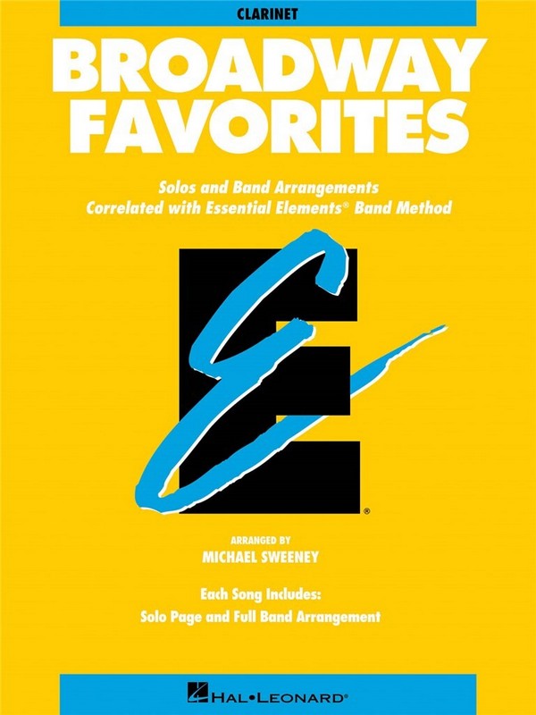 Broadway Favorites: for clarinet