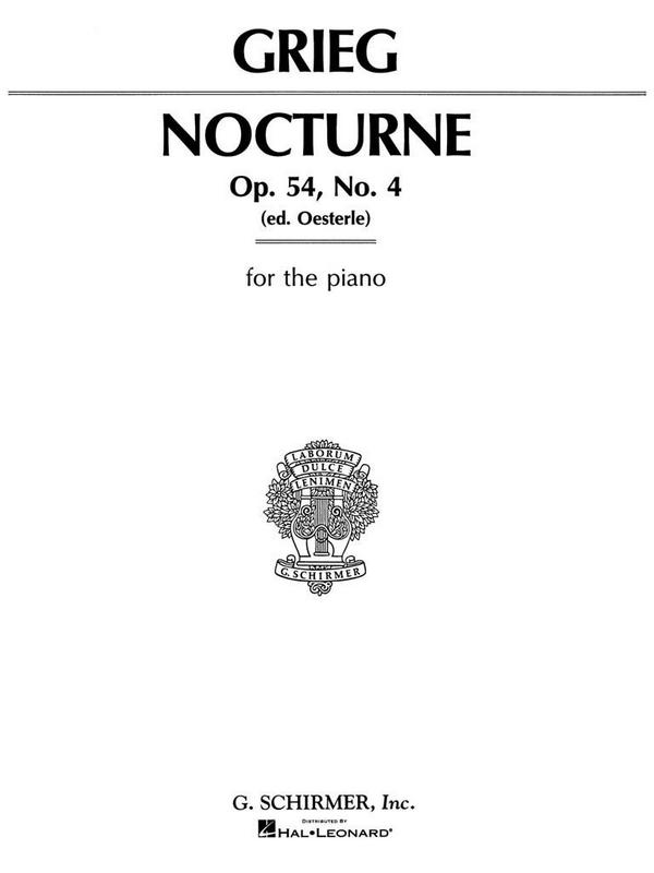 Nocturne op.54,4