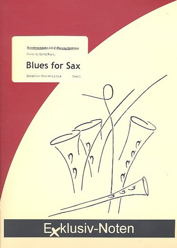 Blues for Sax for 4 saxophones