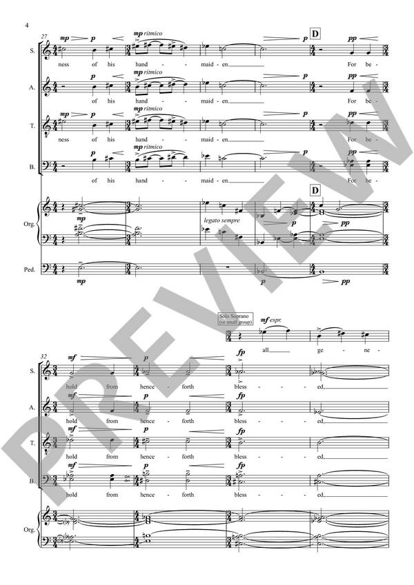 Evening Canticles - Magnificat and Nunc Dimittis
