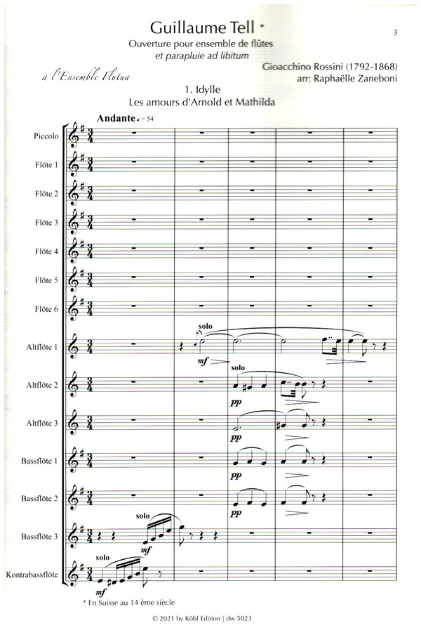 Guillaume Tell - Ouverture