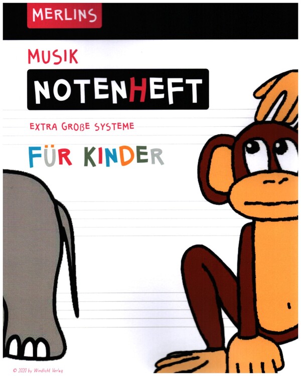 Merlins Notenheft für Kinder