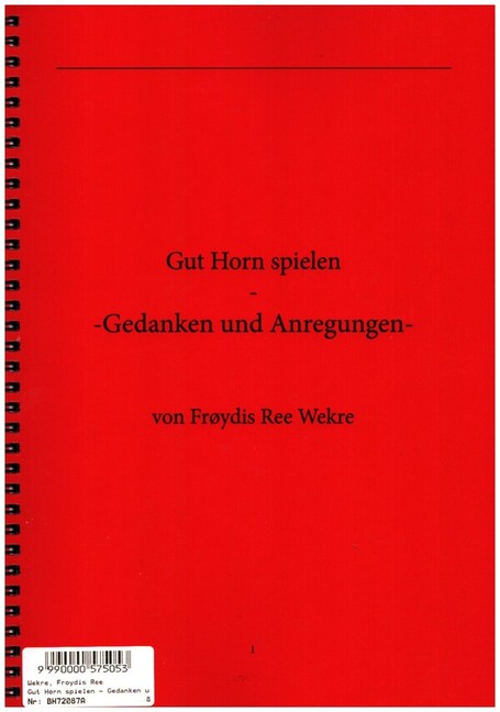 Gut Horn spielen - Gedanken und Anregungen