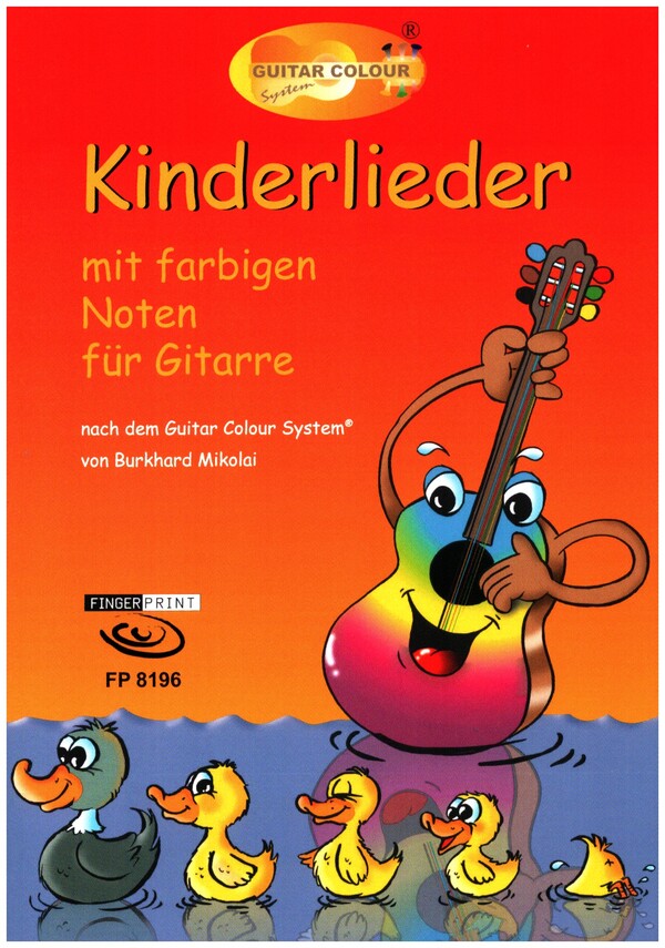 Kinderlieder mit farbigen Noten