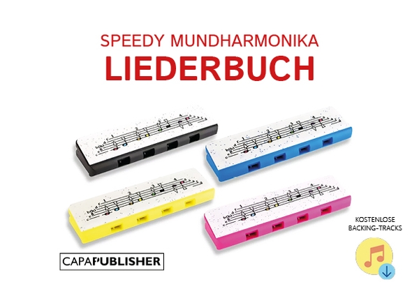 Speedy Mundharmonika Liederbuch (+Online Audio)