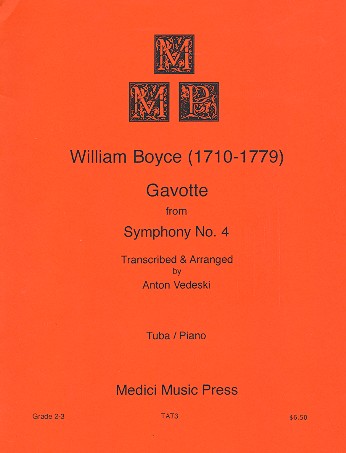 Gavotte from Symphoniy no.4