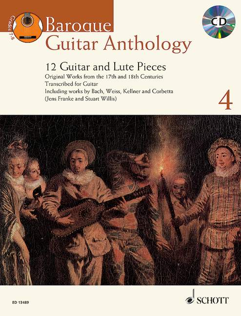 Baroque Guitar Anthology vol.4 (+CD)