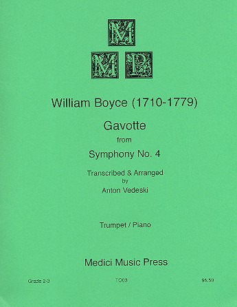 Gavotte from Symphony no.4