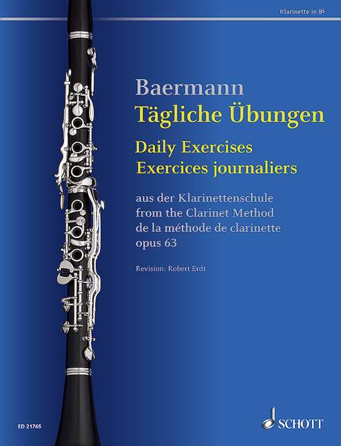 Tägliche Übungen aus der Klarinettenschule op.63