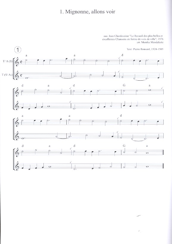 Mignonne - allons voir