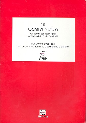 10 canti di Natale für 2 Stimmen (Chor)