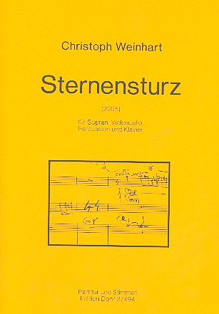 Sternensturz für Sopran, Violoncello,