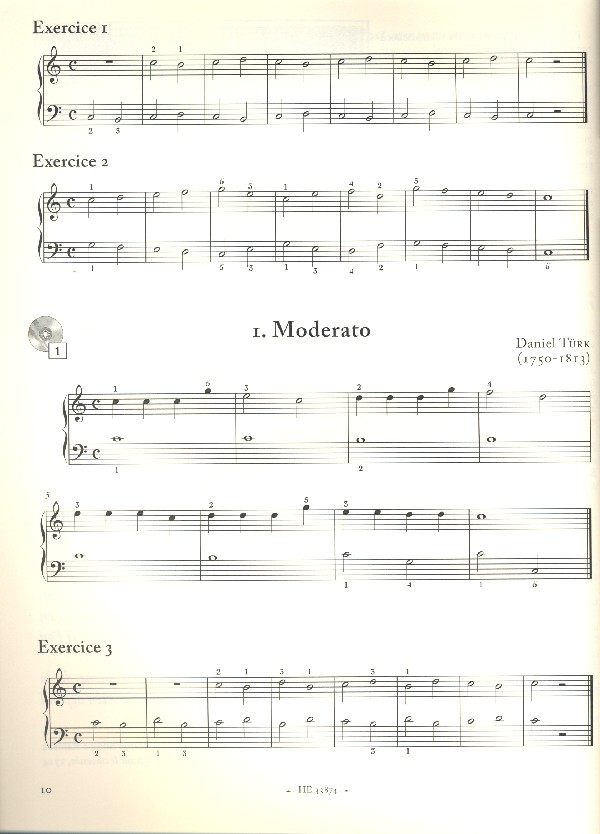Apprendre a toucher le clavecin vol.1 (+CD)