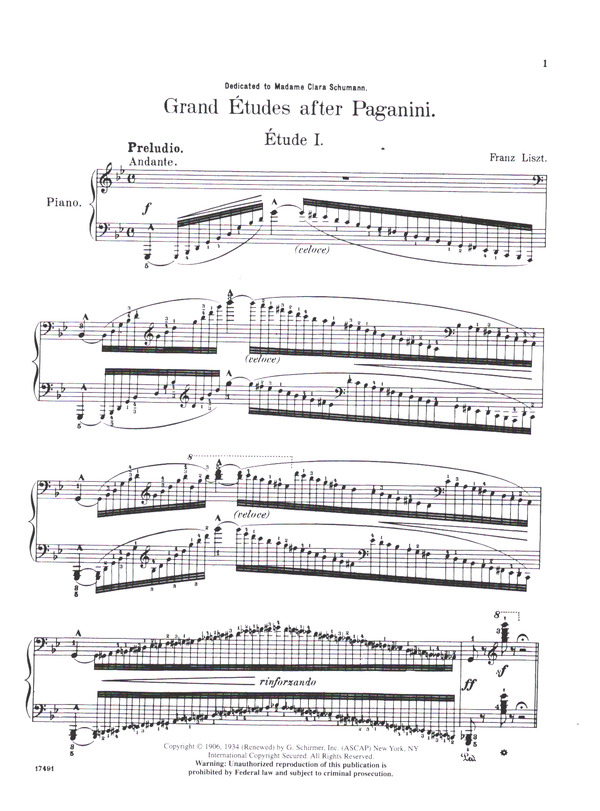 6 Grand Etudes 