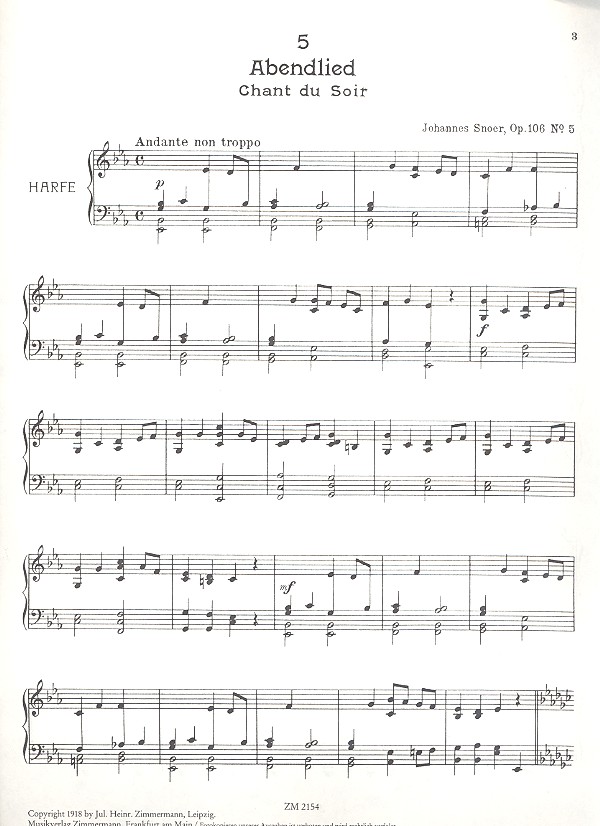 Abendlied op.106,5