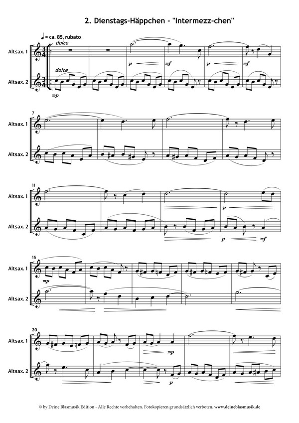 7 harmonische Häppchen