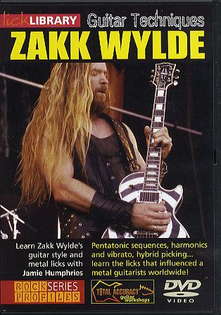 Guitar Techniques Zank Wylde DVD-Video