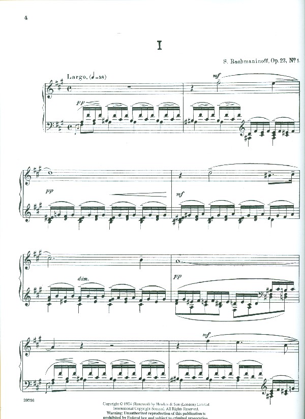 10 Preludes op.23