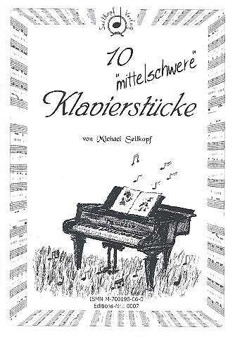 10 mittelschwere Klavierstücke