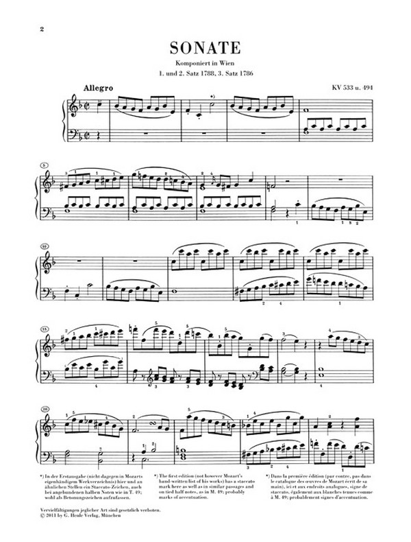 Saxophonquartett B-Dur op.109
