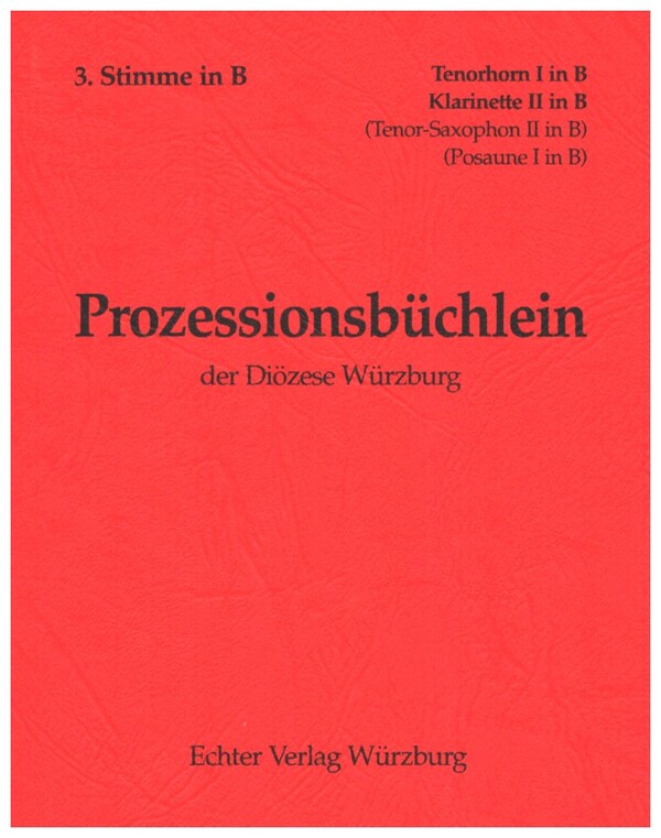 Prozessionsbüchlein der Diözese Würzburg