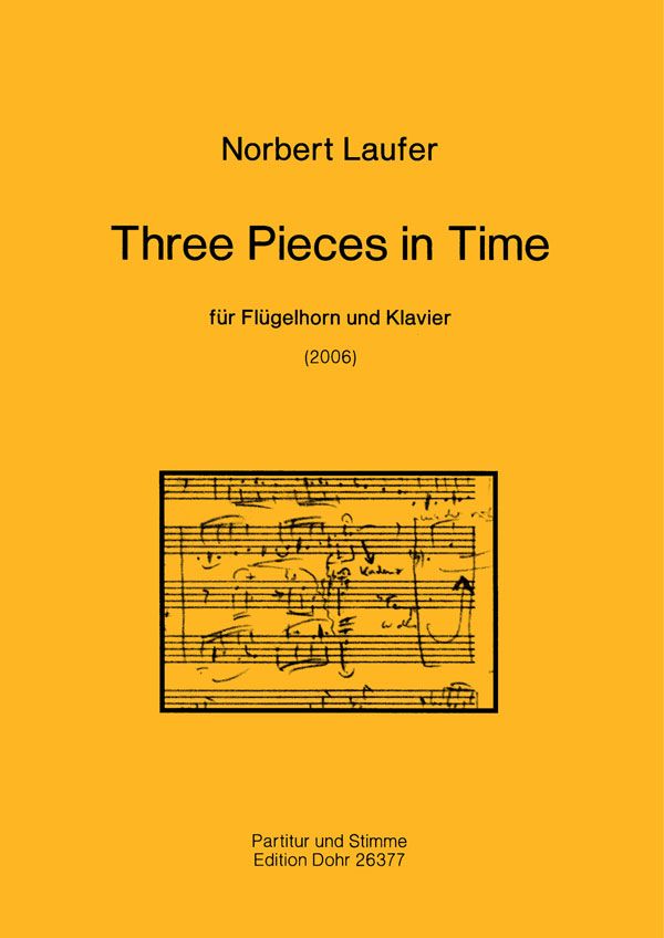 3 Pieces in Time für Flügelhorn und