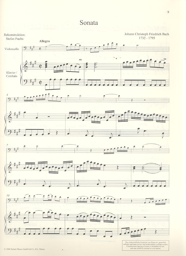 Sonata A-Dur