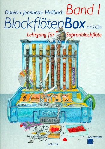 Blockflötenbox Band 1 (+QR-Code)