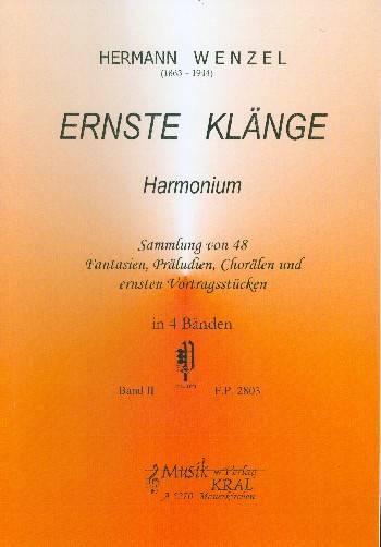 Ernste Klänge Band 2 für Harmonium