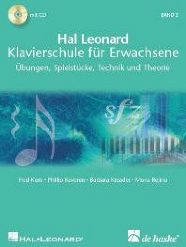 Hal Leonard Klavierschule für Erwachsene Band 2 (+ 2 CD's)