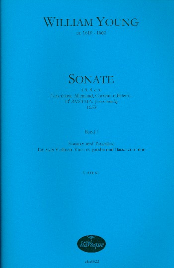 Sonaten à 3, 4 e 5 Band 1 für 2 Violinen,