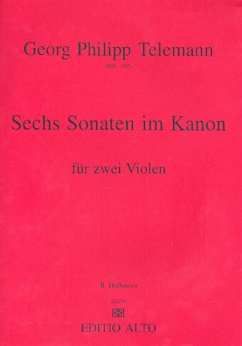 6 Sonaten im Kanon