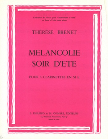 Melancolie  et  Soir d'été