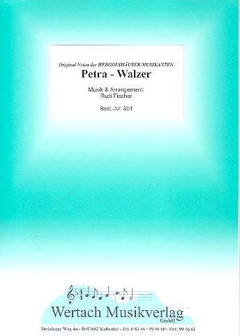 Petra-Walzer: für Blasorchester