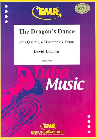 The Dragon's Dance für 4 Marimbaphone,