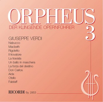 Orpheus Band 3 - Verdi CD
