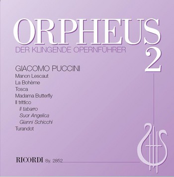 Orpheus Band 2 - Puccini CD
