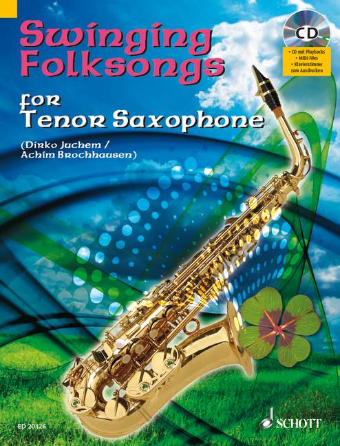 Swinging Folksongs for Tenor Saxophone (+CD)