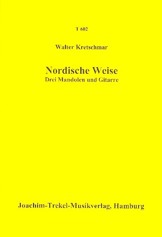 Nordische Weise für 3 Mandolen und Gitarre