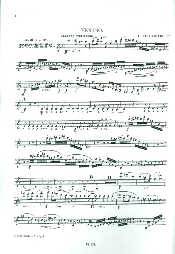 Nonett op.77 für Flöte, Oboe, Klarinette,