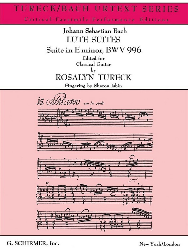 Suite in e Minor BWV996 for Lute