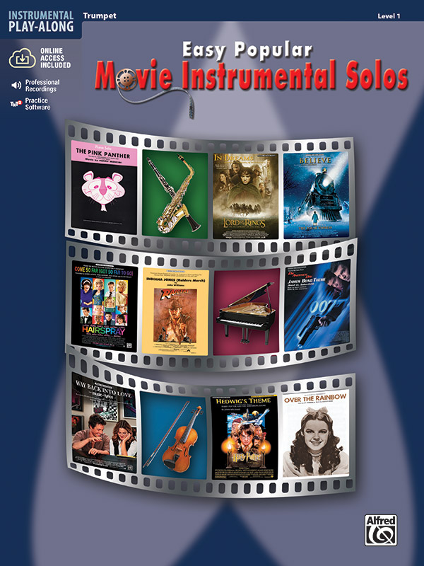 Easy popular Movie Instrumental Solos (+Online Audio):