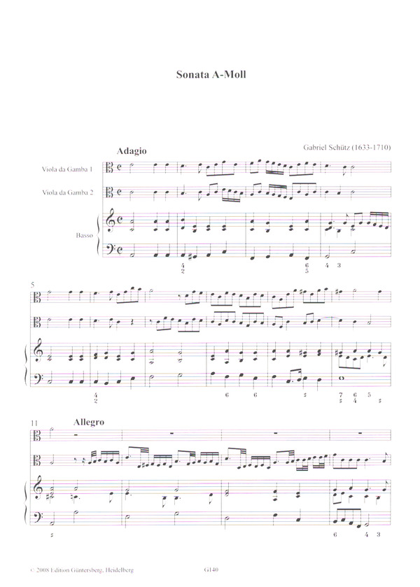 Sonate a-Moll 