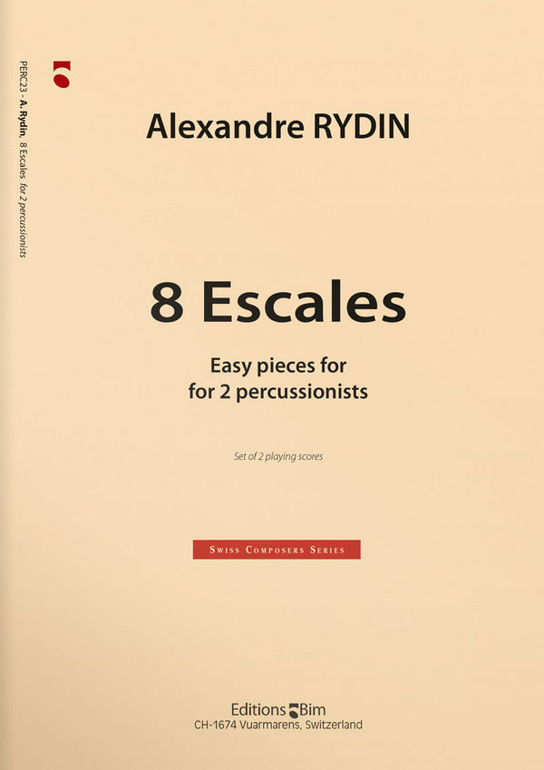 8 escales for 2 percussionists