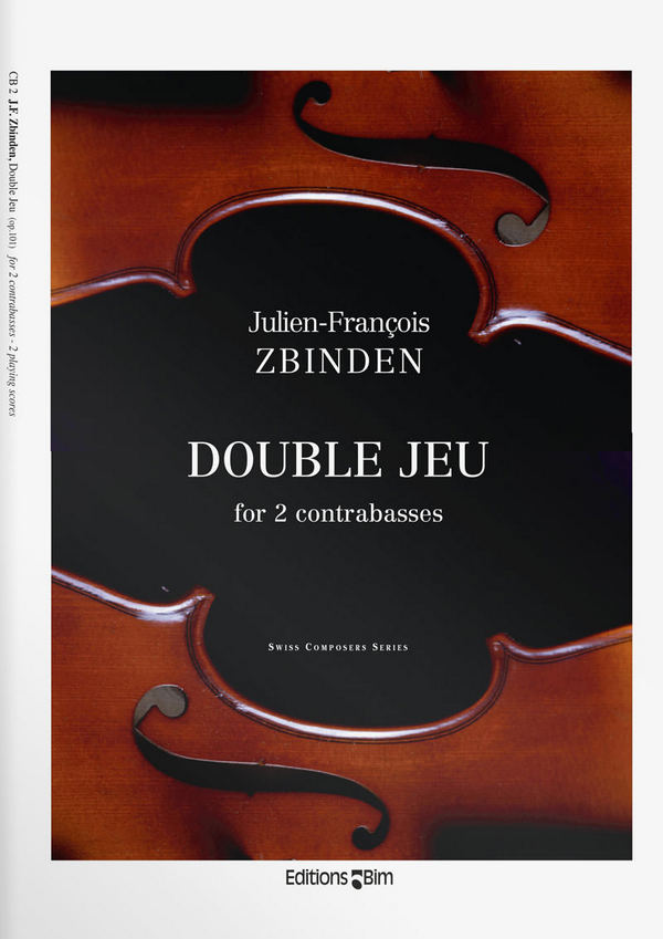 Double jeu for 2 contrabasses