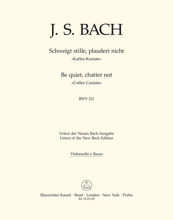 Schweiget stille plaudert nicht BWV211