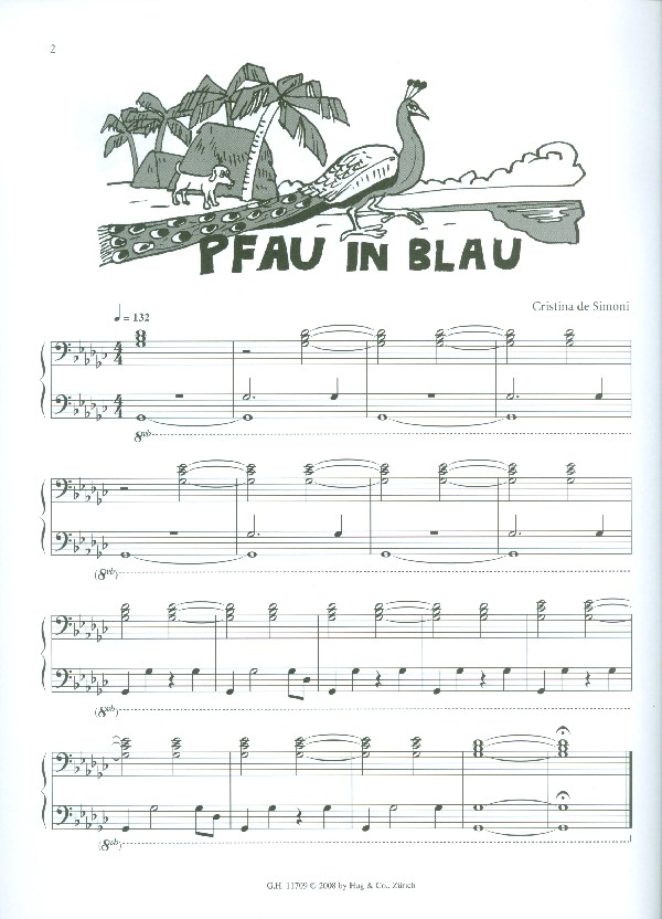 Maulwurf und Co für Klavier